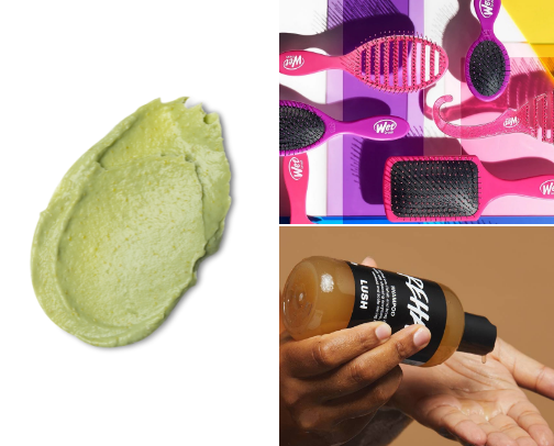 Hair care 🩷🍀✨ cover photo collage