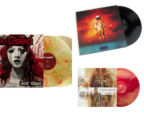 Vinyl Records cover photo collage