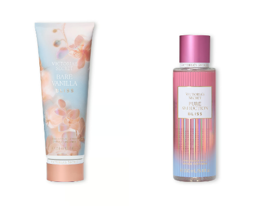VS any 8$ when you buy 5 or more Mists/Lotions cover photo collage