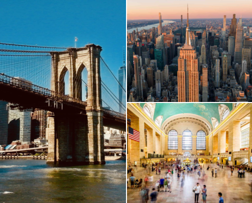 7 days in nyc cover photo collage