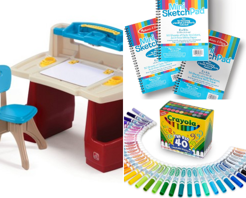 For the arts & crafts loving children! cover photo collage