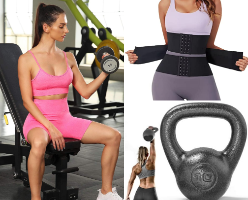 Fitness products I use and love cover photo collage