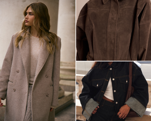 Coats & Jackets cover photo collage