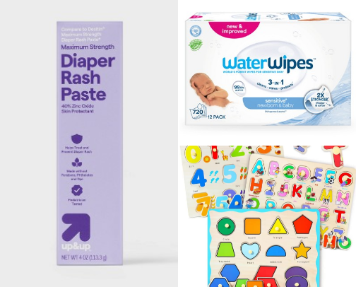 Baby & toddler must haves cover photo collage