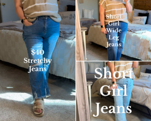 Jeans for the Short Girlies💕 cover photo collage