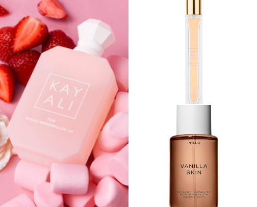 Favorite fragrances ✨🪩 cover photo collage