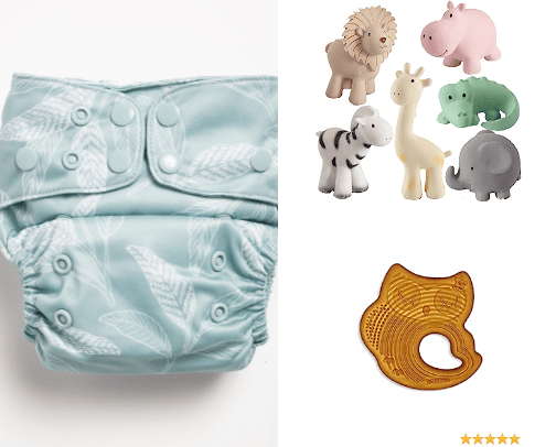 Low tox Baby cover photo collage