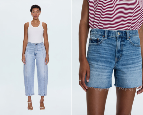 Denim cover photo collage