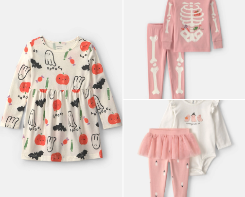 Toddler Halloween Clothing Haul🎃👻🧡 cover photo collage