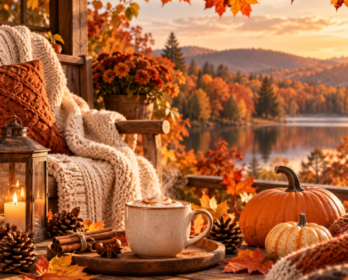 Tendances et douceurs d'automne cover photo collage
