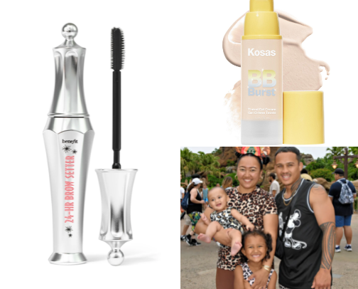 On the go mommy makeup favorites cover photo collage