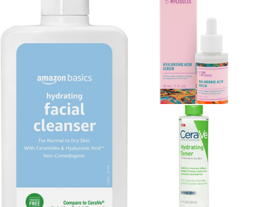 BUDGET SKINCARE (dry, oily and porous) cover photo collage
