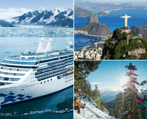 Dream Vacation Getaways cover photo collage