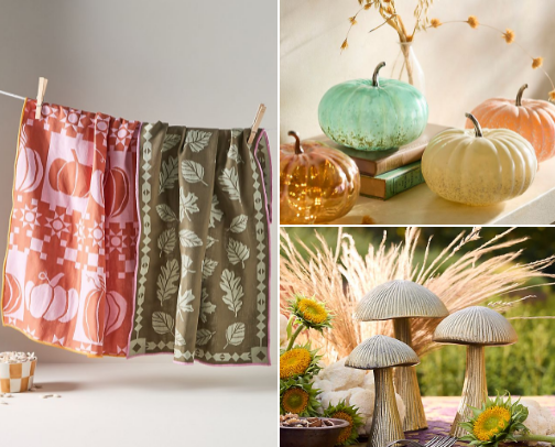 ✨ Cozy Anthropologie Fall Finds — Décor, Drinkware & Candles ✨ cover photo collage
