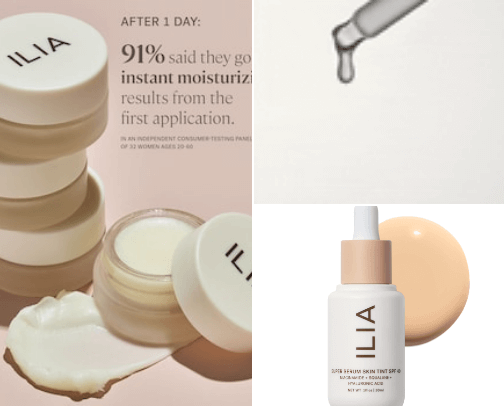 skincare for gloss skin cover photo collage