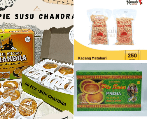 Rekomendasi oleh oleh khas Bali Indonesia cover photo collage