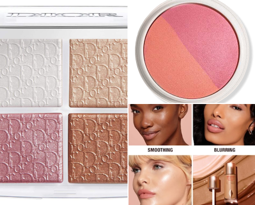 Soft Glam Makeup Routine cover photo collage