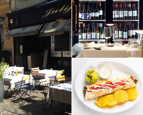 Ljubljana restaurants cover photo collage