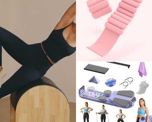 Affordable and high end Pilates princess must haves! 🎀 cover photo collage