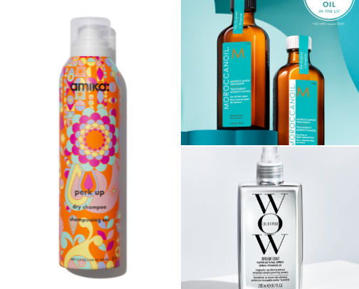 Gloss, Growth & Good hair days! cover photo collage