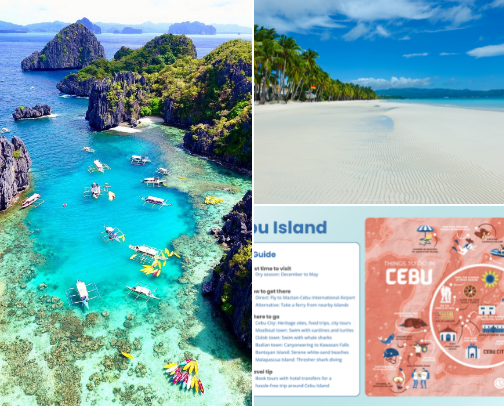 Philippine Islands: Nature, Experience and Peace 😍 cover photo collage