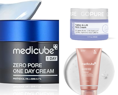 My favorite beauty recs cover photo collage