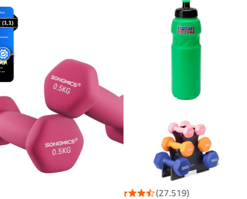 Die besten Fitness Produkte für Zuhause 2026 cover photo collage