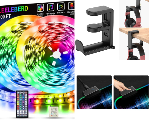 Gifts for him, the Gamer cover photo collage