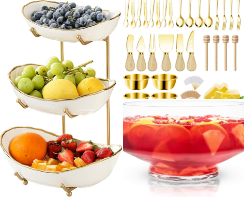 The Hostess with the Mostest! Luxury Hosting Must Haves for any Event cover photo collage