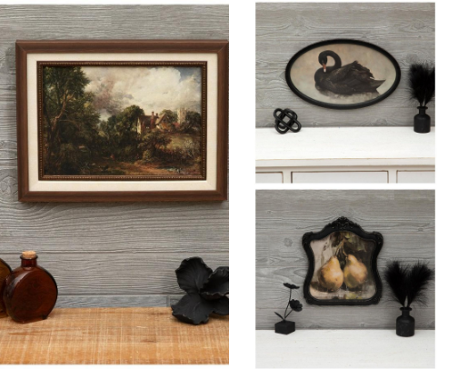 New Hobby lobby vintage inspired wall art! cover photo collage