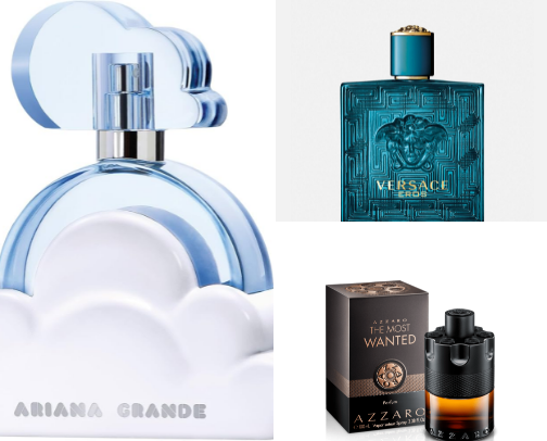What i think are Perfect perfumes cover photo collage