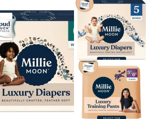 Low toxic, soft diapers that I’ve loved for 4 years!! cover photo collage