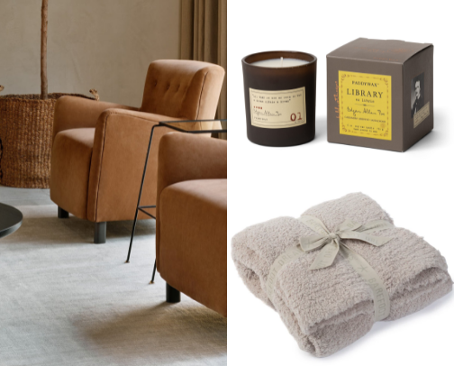 cozy corners cover photo collage