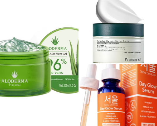Skincare Necessities For My Combo Skin: Summer Edition cover photo collage