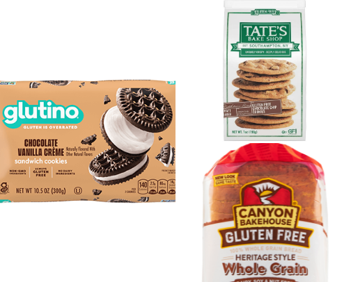 Gluten free favorites cover photo collage