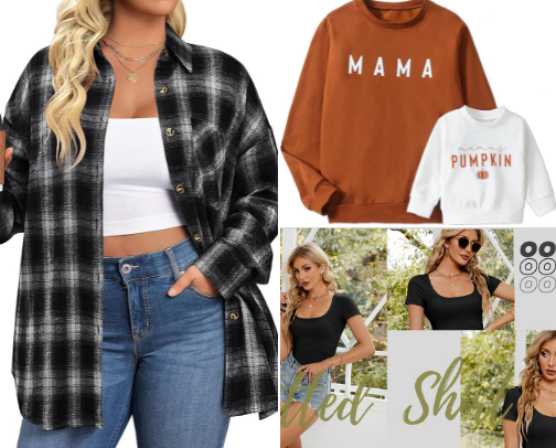 Fall Outfits for Plus Size🦇 cover photo collage