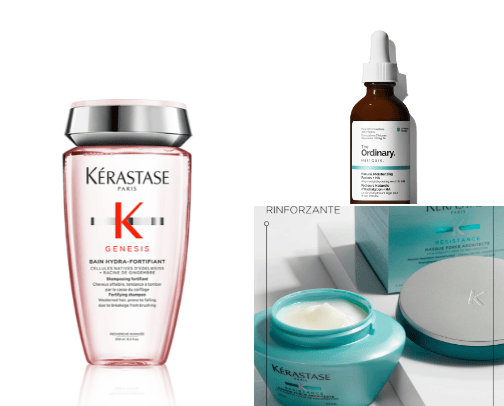 Hair care cover photo collage