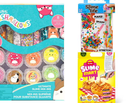 Slimes and Other Stress-Relief Toys cover photo collage