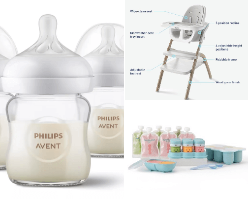 Baby Essentials - Feeding cover photo collage