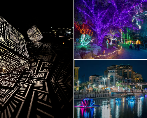 Best Winter Holiday Events in Scottsdale and Phoenix cover photo collage