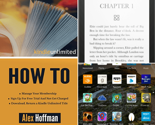 Kindle Reads 🥰 cover photo collage