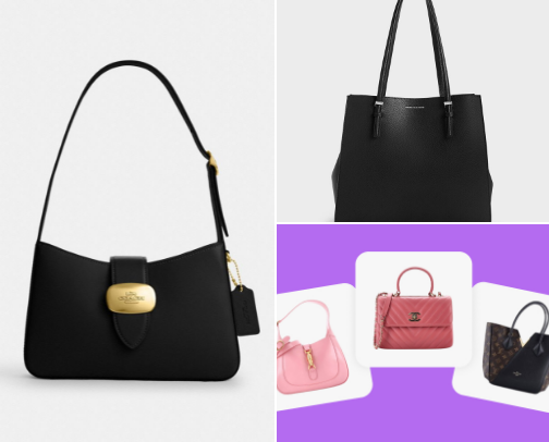 Bags on hot sale cover photo collage