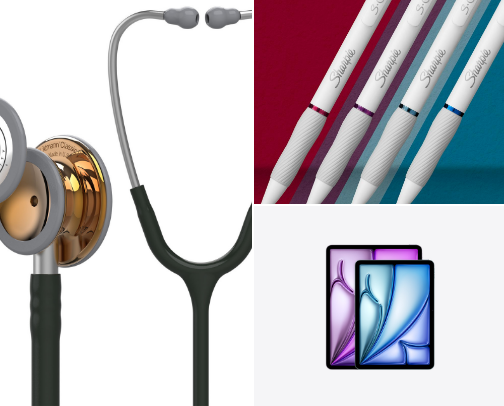 Nursing school essentials ! cover photo collage
