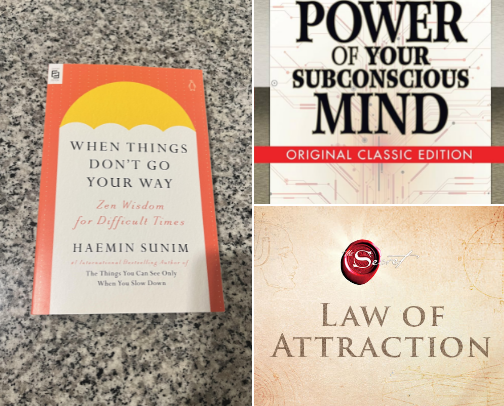 My self-help era (and honestly, it’s the best one yet) ✨📚 cover photo collage