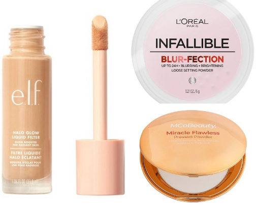 Affordable Skincare, Makeup & Haircare cover photo collage