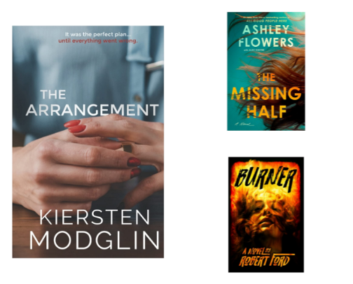 Thriller Book Snacks cover photo collage