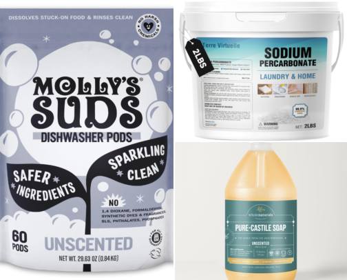 Best Low Tox Cleaning Supplies cover photo collage