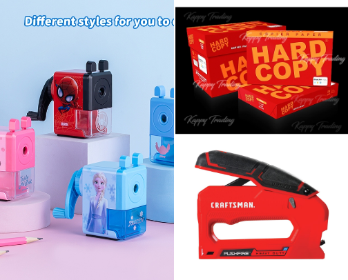 You will find School Supplies you need here cover photo collage