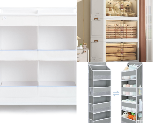 Walmart nursery essentials and organizers for children cover photo collage