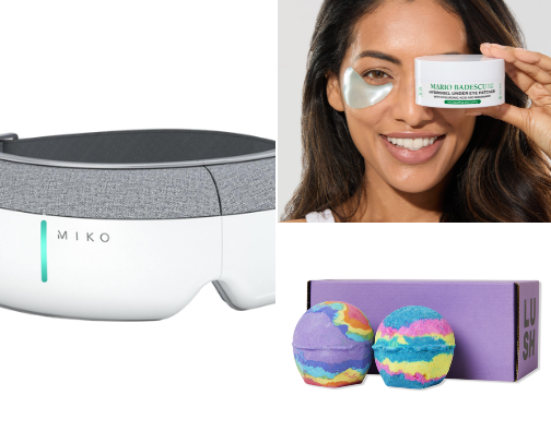 Spa Day at Home cover photo collage